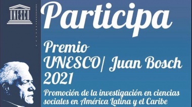 Convocatoria Nacional: Premio UNESCO/Juan Bosch 2021
