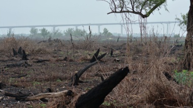 Respirar aire envenenado por los incendios del Humedal
