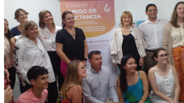 UFLO inauguró el espacio amigo de la lactancia en Sede Comahue