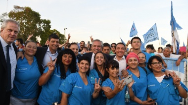 Alberto Fernández inauguró el nuevo edificio de la UNAJ