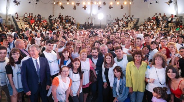 El presidente inauguró la nueva Torre de Desarrollo Académico de la UNSAM