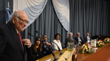 Alberto Taquini recibió el Doctorado Honoris Causa por la UNRC