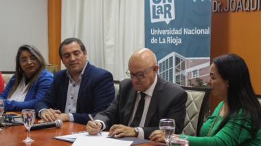 UNLaR firmó convenio con empresa alemana