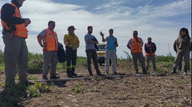 Estudian la incidencia del fuego en los humedales del río Paraná
