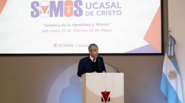 El Arzobispo de Buenos Aires participó de la Semana de la Identidad y Misión en UCASAL