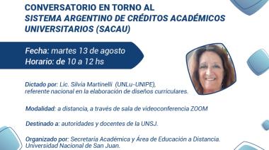 Conversatorio sobre el Sistema Argentino de Créditos Académicos Universitarios