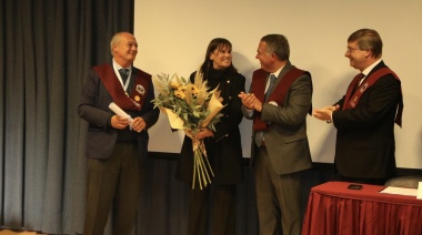 José María del Corral recibió el título de Doctor Honoris Causa de UFASTA