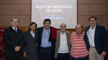 Inauguró el Registro Industrial de Salta, una iniciativa impulsada por UCASAL