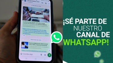 Universidades Hoy ahora en WhatsApp: noticias, entrevistas y más