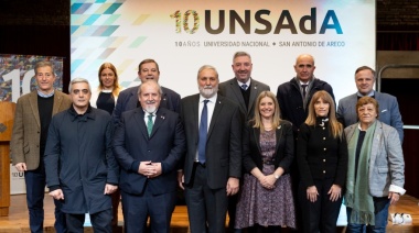 Jerónimo Ainchil asumió un nuevo período como rector de la UNSAdA