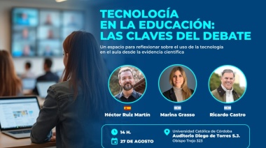 Charla con expertos sobre el uso de la tecnología en el aula desde la evidencia científica