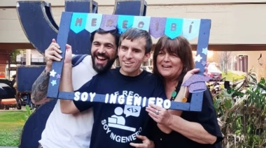 Bruno Rodríguez, el primer ingeniero ciego egresado de la UTN Santa Fe