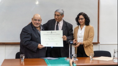 La UNSa le otorgó a Roly Serrano el título de Profesor Honorario