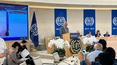Walter Merkis expuso en la 111° Conferencia Anual de la Organización Internacional del Trabajo