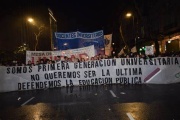 Marcha nacional universitaria: Del Congreso a la Plaza de Mayo