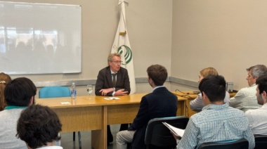 El embajador de Suecia visitó la UNLaM y brindó una charla sobre cooperación y educación internacional