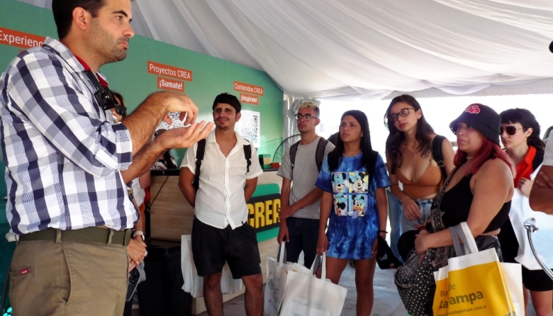 Estudiantes de Periodismo visitaron Expoagro por primera vez