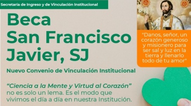 La USAL lanza la Beca San Francisco Javier para estudiantes de nivel medio