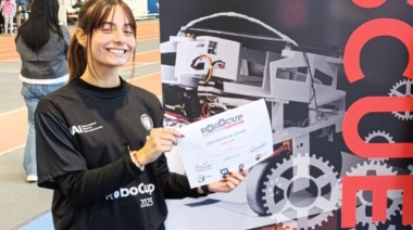 Una promesa de la robótica: Martina Talamona brilló en la RoboCup 2025