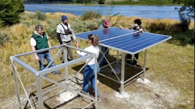 Estudiantes de la UNTDF instalaron paneles solares en el Parque Nacional Tierra del Fuego