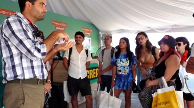 Estudiantes de Periodismo visitaron Expoagro por primera vez