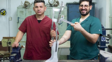 Dos estudiantes que perdieron una pierna, hoy estudian en la UNSAM para fabricar prótesis