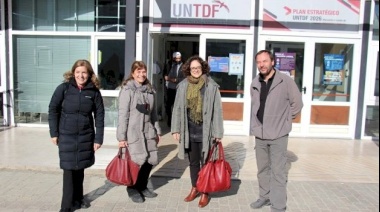 Autoridad de la Alianza Francesa Argentina visitó la UNTDF