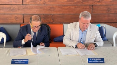Moriñigo firmó el convenio de ingreso de las universidades de CRISCOS a AUIP