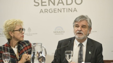 Filmus presentó el proyecto de Ley de Promoción de la Bio y Nanotecnología en el Senado de la Nación