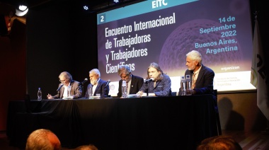 Se realizó el 1º Encuentro Internacional de Trabajadoras y Trabajadores Científicos