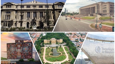 12 universidades argentinas fueron seleccionadas entre las cien mejores de Latinoamérica