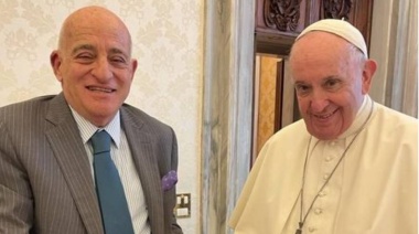 El rector de la UNTREF fue recibido por el Papa Francisco