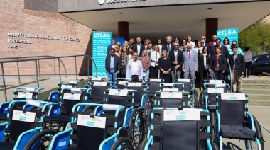 Facultades, Escuelas y Rectorado de la UNCUYO cuentan con sillas de ruedas de traslado