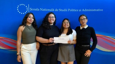 Estudiante de UNAHUR: única argentina en la Escuela de Verano en Rumania
