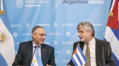 Argentina y Cuba profundizan la cooperación científica y tecnológica