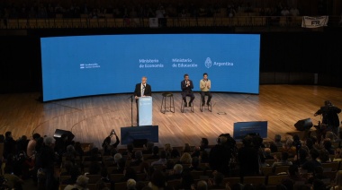 Perczyk y Massa presentaron el nuevo proyecto de Ley de Financiamiento Educativo