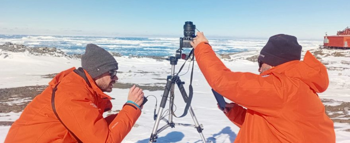 Investigadores del CONICET realizan estudio sobre medición de luz en la Antártida