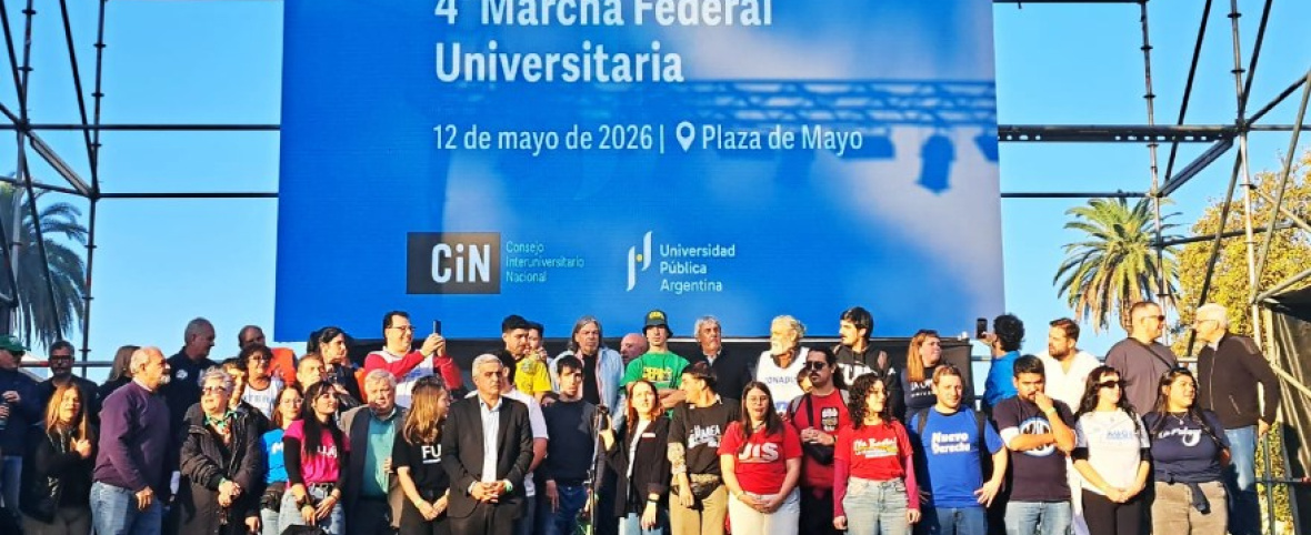 Marcha Federal Universitaria: críticas al Gobierno por el ajuste en educación y ciencia