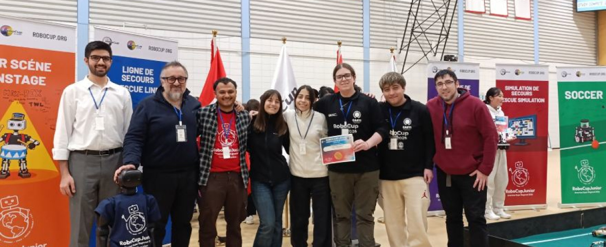 El equipo de robótica Sub-19 de la UAI volvió a destacarse en la Copa América de Canadá