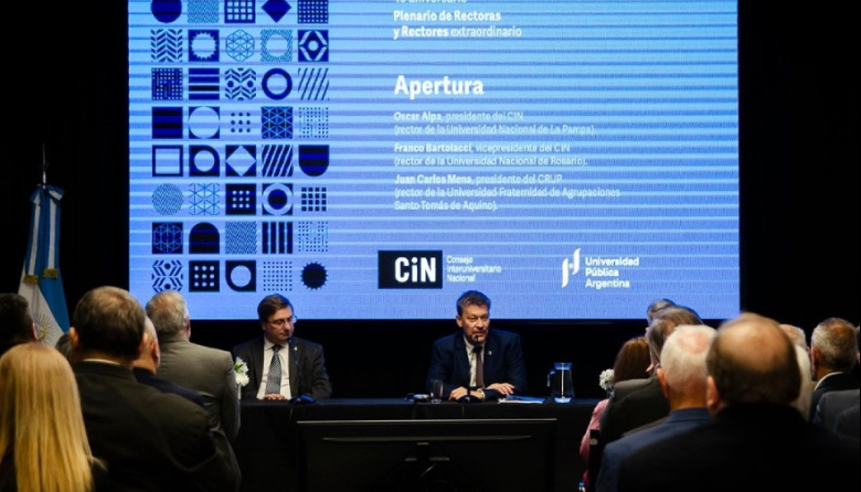 El CIN celebró 40 años con un homenaje a la historia y a los consensos universitarios