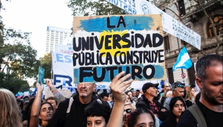 Convocan a una nueva marcha federal universitaria para el 12 de mayo frente a Casa Rosada
