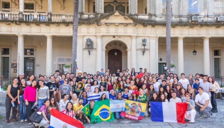 Los intercambistas de la UNL compartieron sus culturas y gastronomía