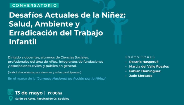 La UNSJ será sede de un conservatorio sobre niñez, derechos y trabajo infantil