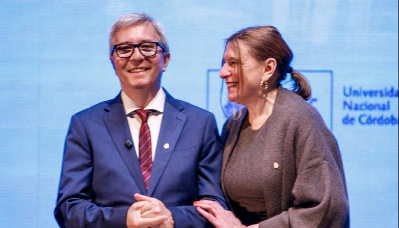Jhon Boretto y Mariela Marchisio iniciaron un nuevo período de gestión en la UNC