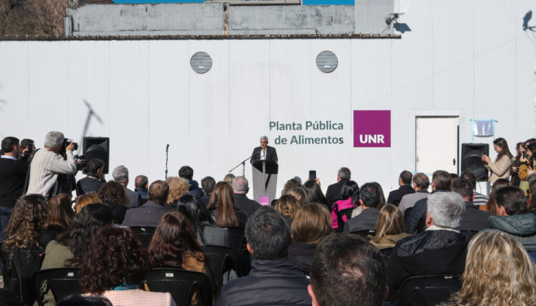 ​La UNR inauguró su Planta Pública de Alimentos: producirá 320 mil raciones anuales para sectores vulnerables