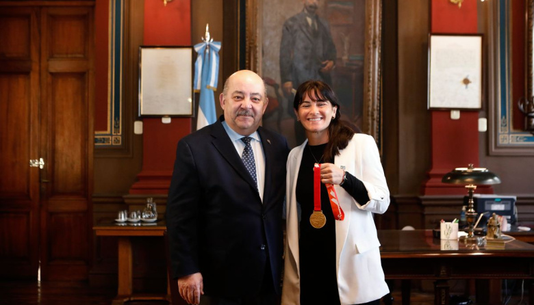 Victoria Granatto, de las aulas de la UNLP a ser campeona del mundo con Las Leonas