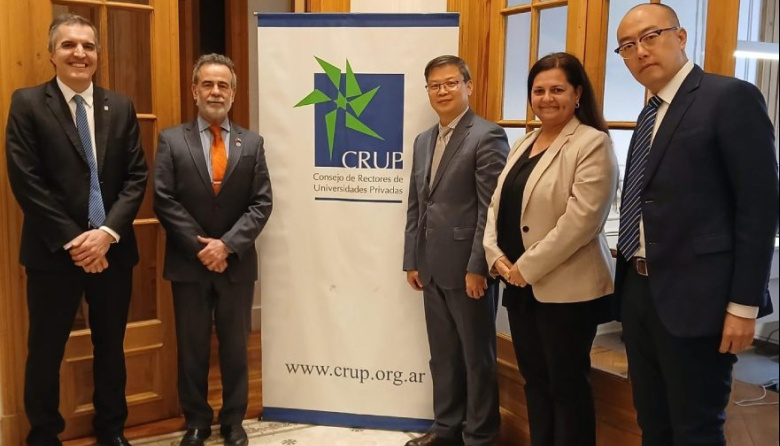 El CRUP recibió al nuevo Consejero de Asuntos Educativos de la Embajada de China