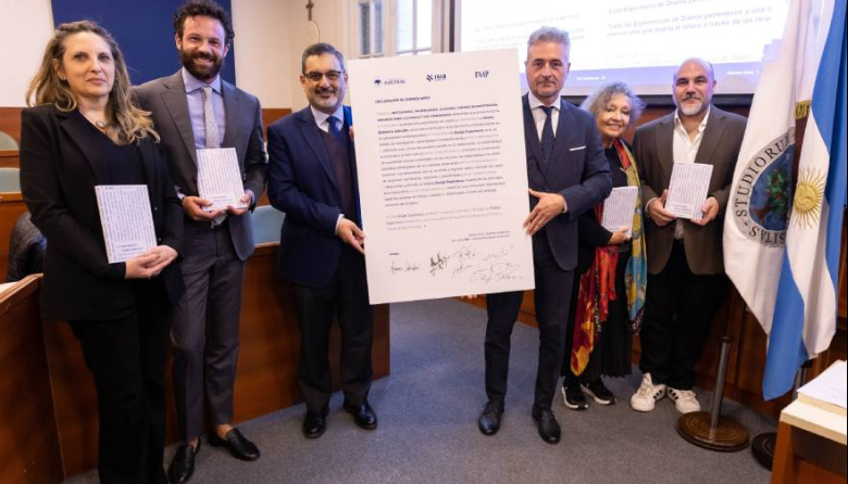 La Universidad Austral impulsa una red internacional de diseño con la firma de la Carta de Buenos Aires