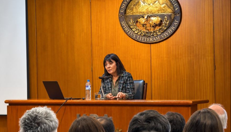 La UDA desarrolló una jornada sobre internacionalización del currículum con la participación de la Dra. Ruth Leiton