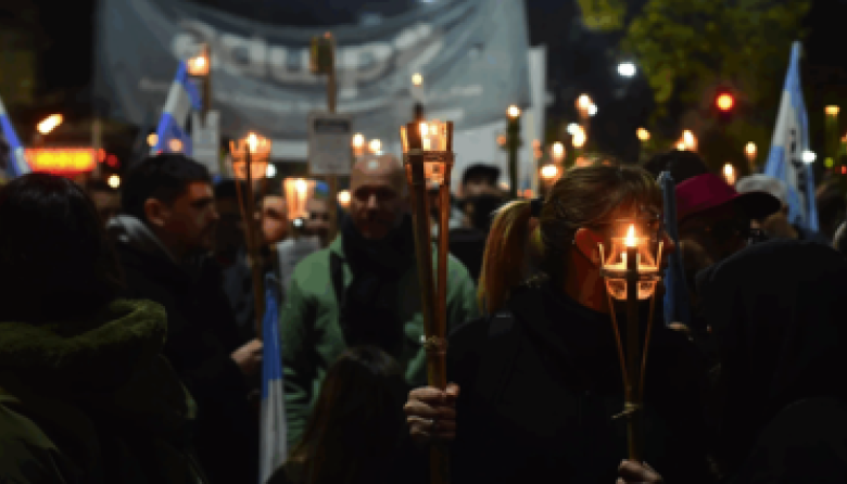 La UNLP prepara una nueva marcha de antorchas antes de la Marcha Federal